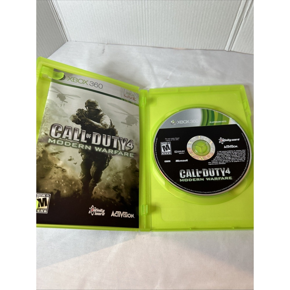 Call of Duty 4 Modern Warfare‎ Xbox 360 - Complete CIB